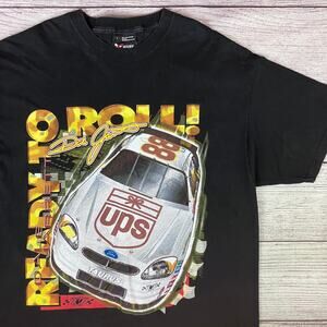 Vintage 1990s Dale Jarrett Nascar Racing Double Sided T-shirt